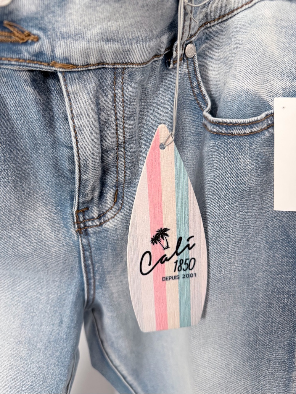 Women's High-Rise Light Blue Jeans